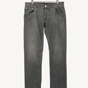Prada Dark-Grey-Wash Straight-Leg Jeans